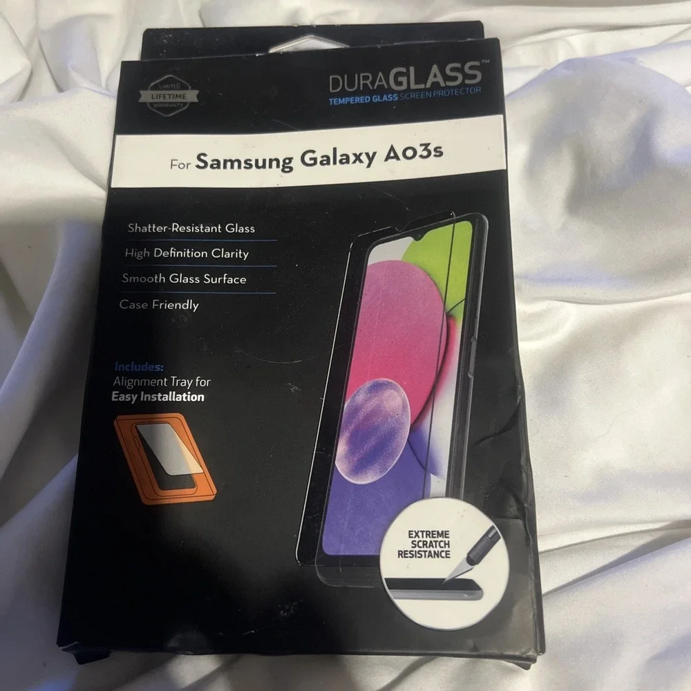 Samsung Galaxy A03s DuraGlass‎ Tempered Glass Screen Protector